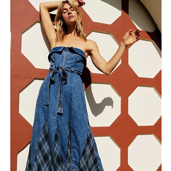 SOLD Free People Sway With Me Midi Dress - Picture 2 of 13